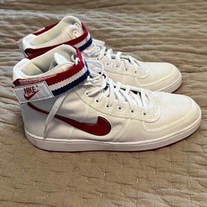 Nike Vandal High Supreme, red white and blue, men’s size 10.5